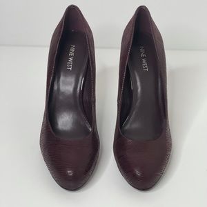 Nine West Purple Pump Size 10
